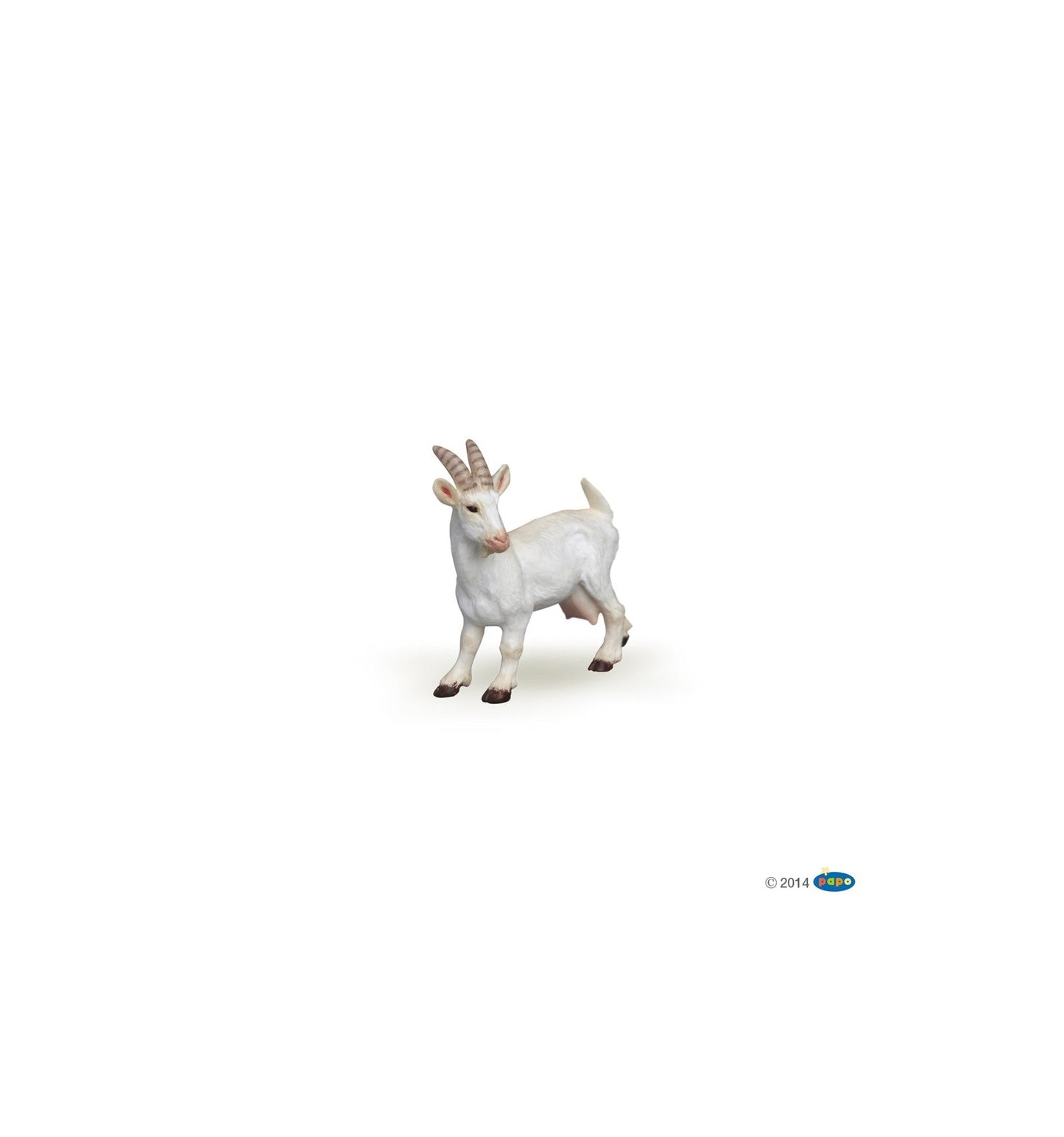 Figurine - Mini PLUS Ferme (Tube, 12 figurines)-Papo-Super Châtaigne-Imitation : Product type