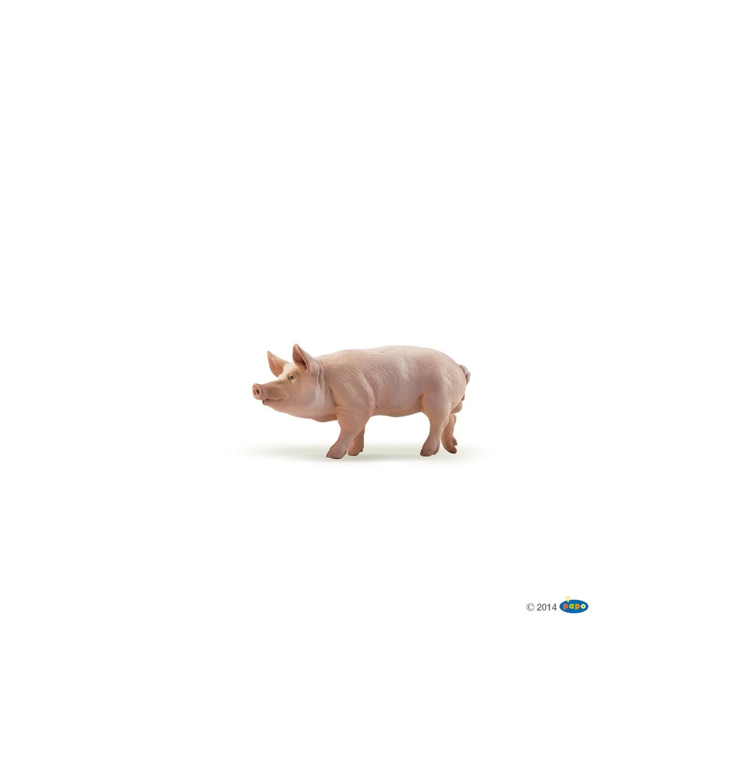 Figurine - Mini PLUS Ferme (Tube, 12 figurines)-Papo-Super Châtaigne-Imitation : Product type