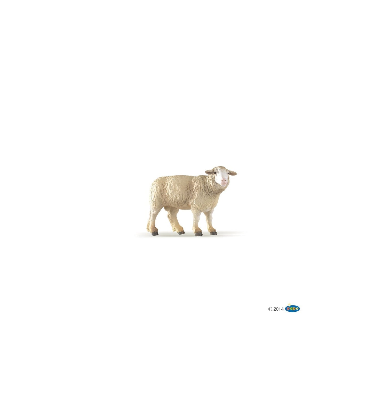 Figurine - Mini PLUS Ferme (Tube, 12 figurines)-Papo-Super Châtaigne-Imitation : Product type