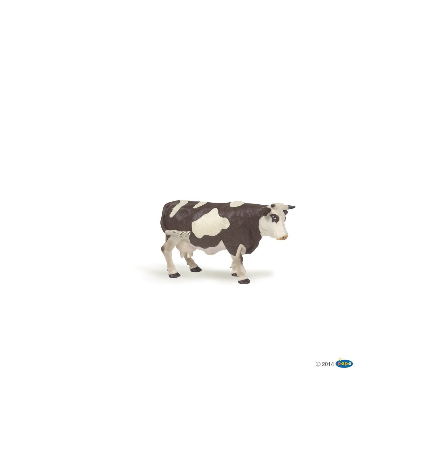 Figurine - Mini PLUS Ferme (Tube, 12 figurines)-Papo-Super Châtaigne-Imitation : Product type