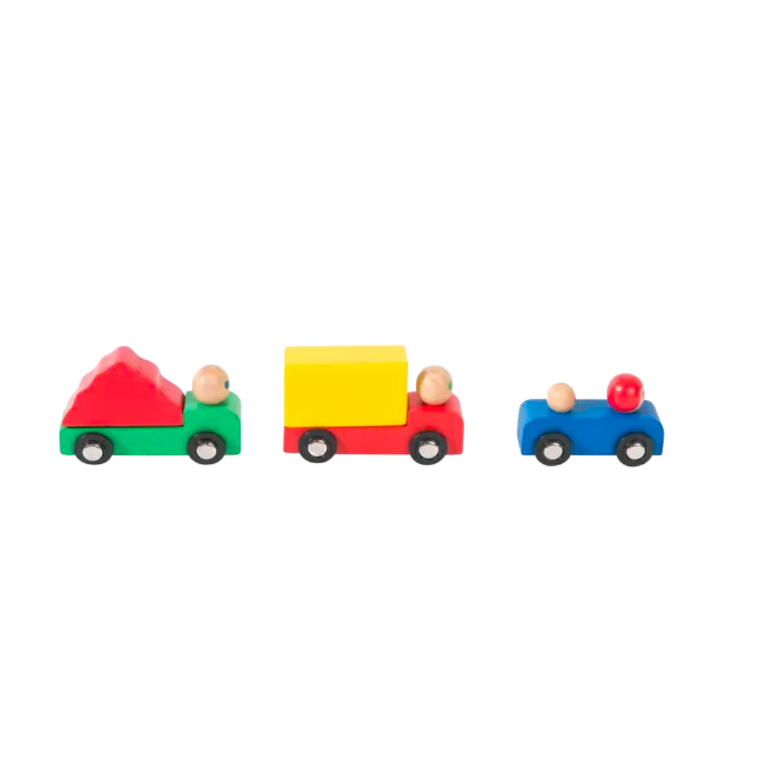 Garage dans la ville | Grand garage en bois-Moulin Roty-Super Châtaigne-Imitation : Product type