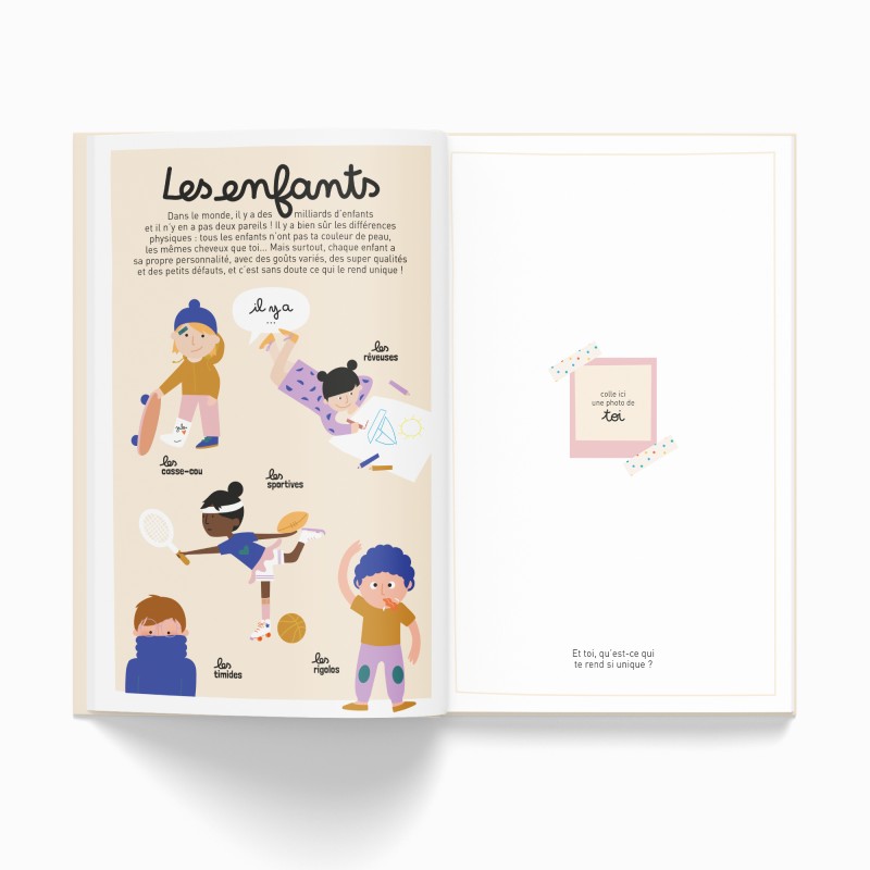 Imagier à remplir - Toi et les autres !-Minus Éditions-Super Châtaigne-Création & Fabrication : Product type