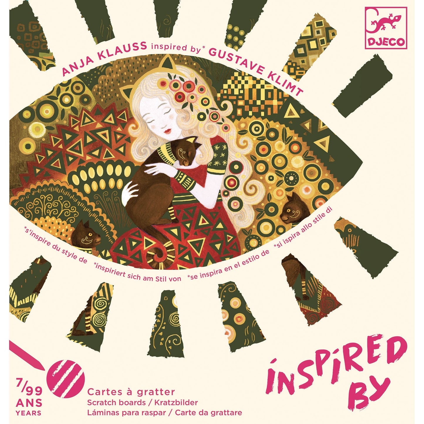 Inspired by - Golden Muses Gustav Klimt-Djeco-Super Châtaigne-Création & Fabrication : Product type