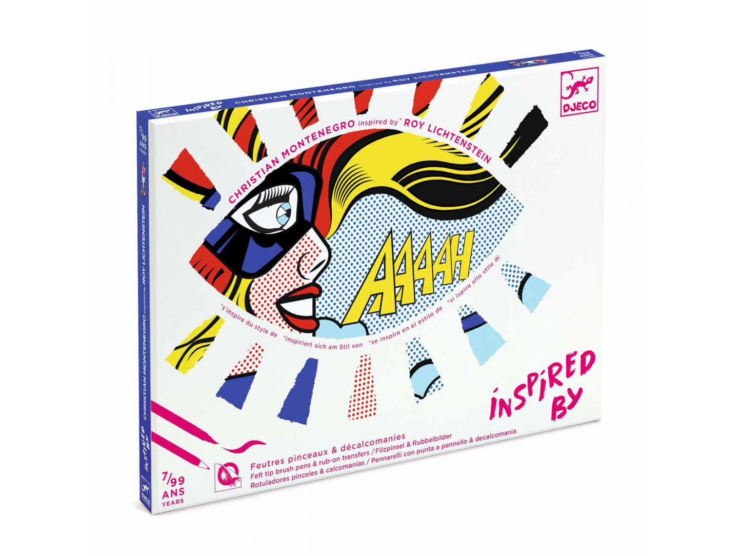 Inspired by - Heroes Roy Lichtenstein-Djeco-Super Châtaigne-Création & Fabrication : Product type
