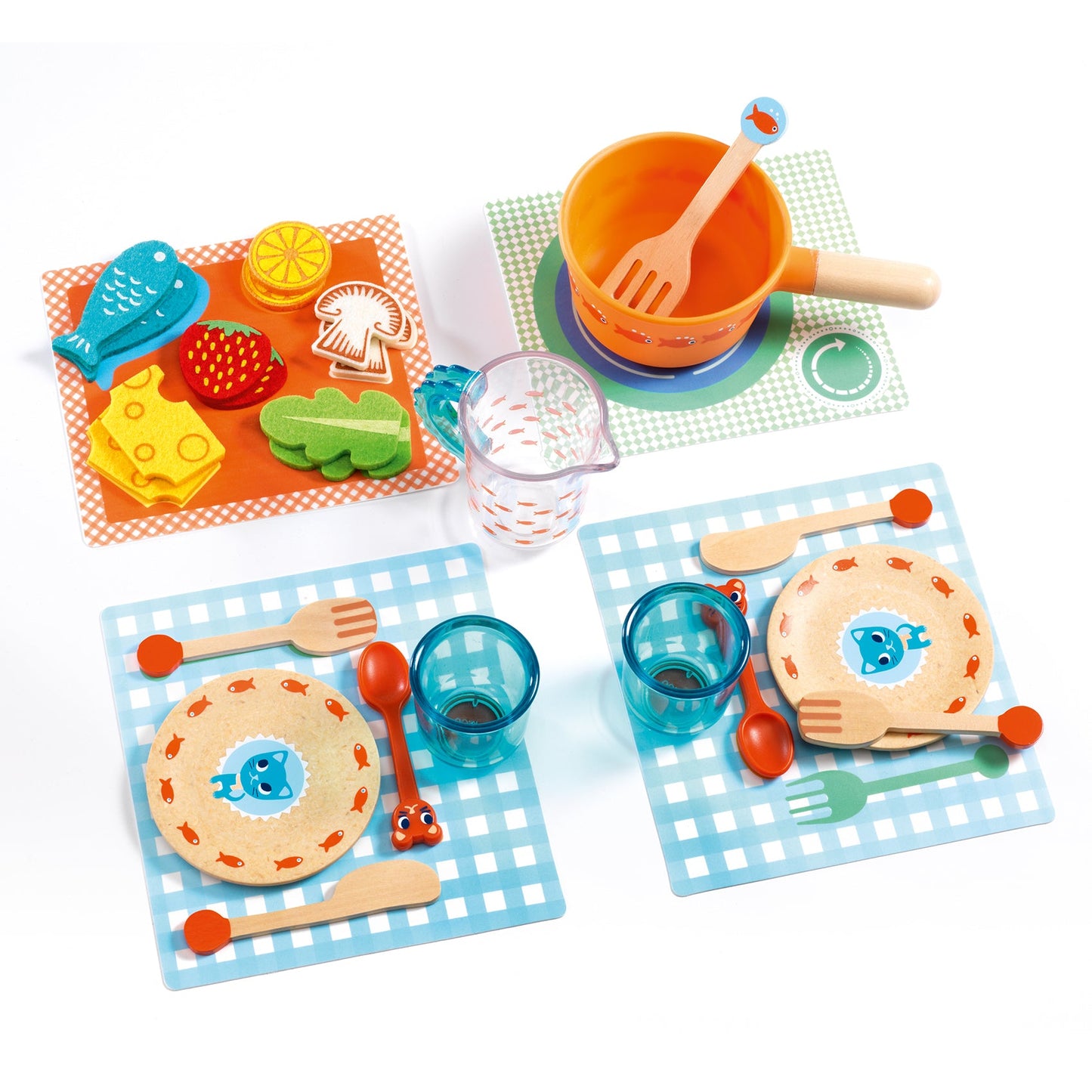 Jeu d'imitation | À table !-Djeco-Super Châtaigne-Imitation : Product type