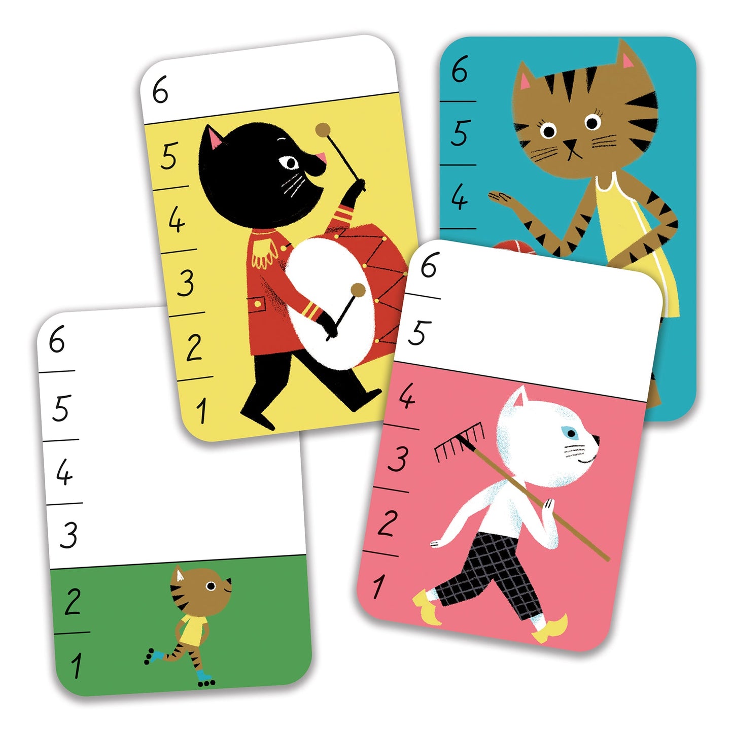 Jeu de bataille | Bata-miaou-Djeco-Super Châtaigne-Jeux de société : Product type
