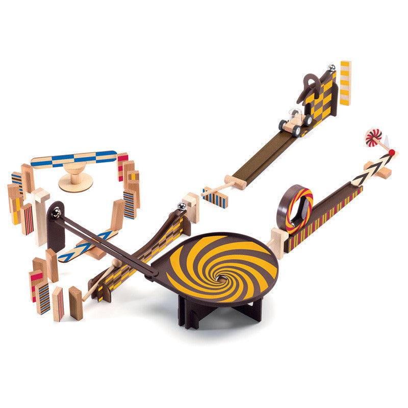Jeu de réaction | Zig & Go - 27 pièces.-Djeco-Super Châtaigne-Jeux éducatifs : Product type