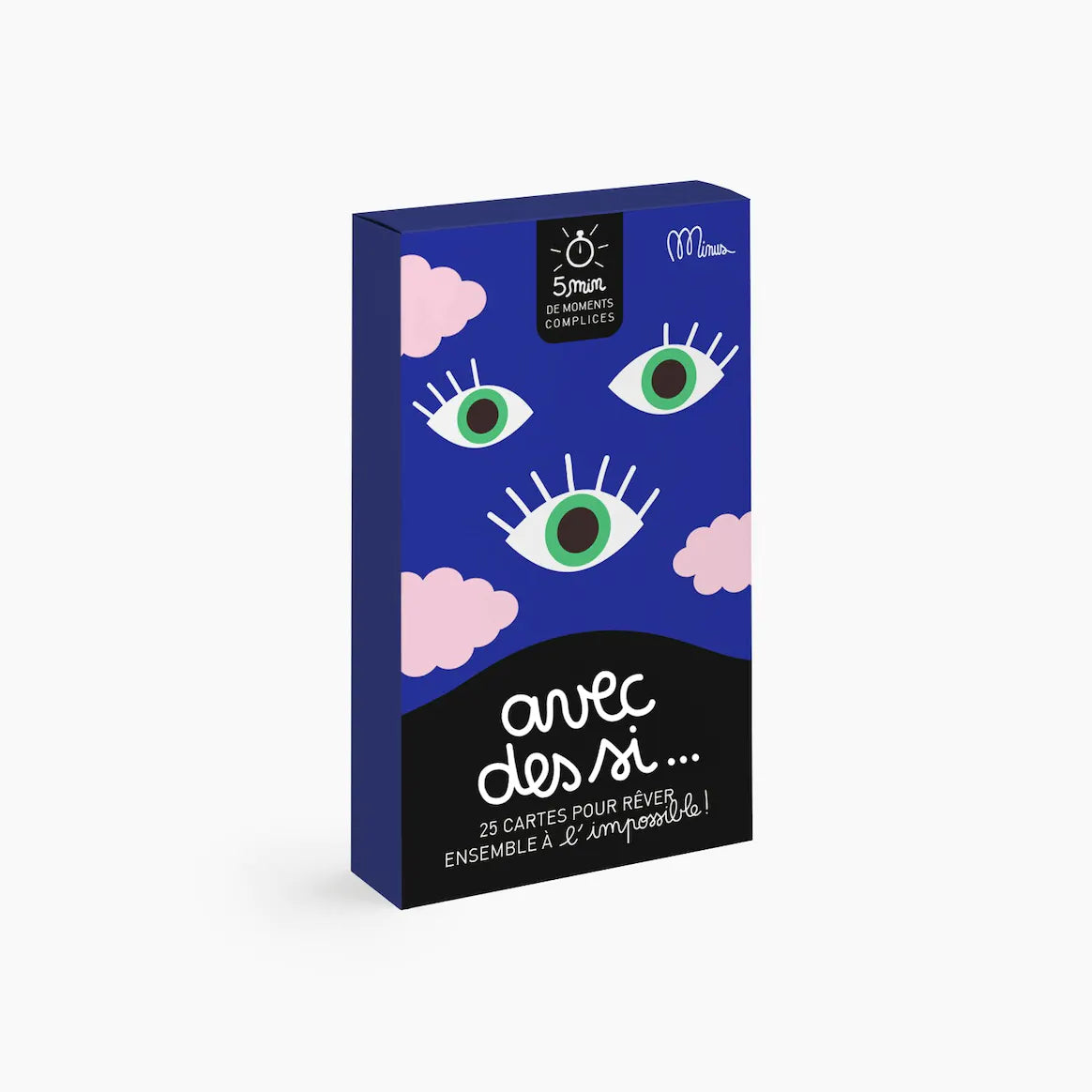 Jeu pour discuter - Avec des si...-Minus Éditions-Super Châtaigne-Jeux de société : Product type