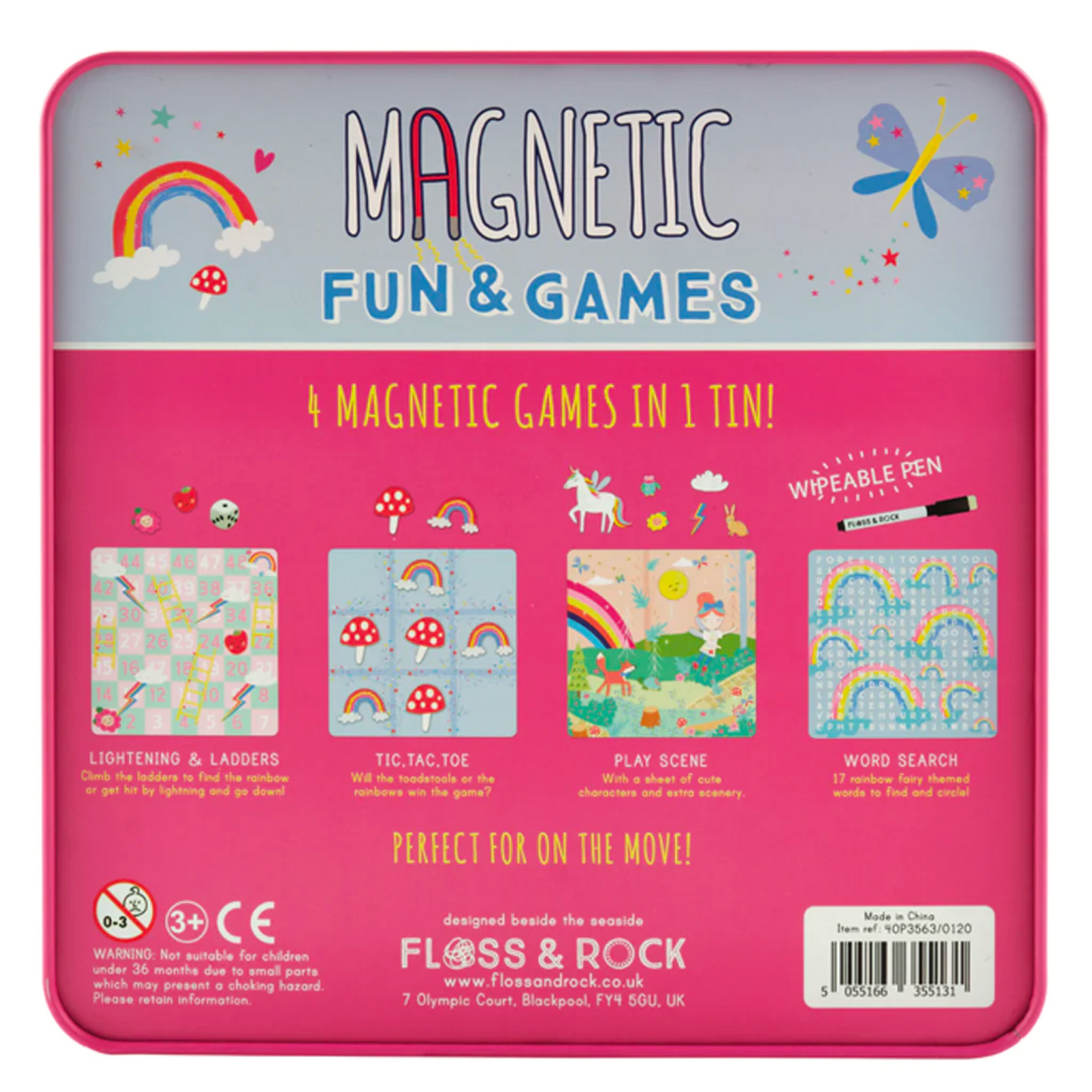 Jeux magnétiques - Voyage fées-Floss & Rock-Super Châtaigne-Jeux de société : Product type