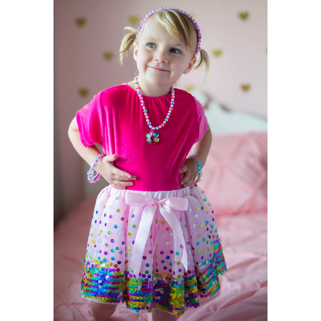 Jupon sequins | Party fun-Great Pretenders-Super Châtaigne-Imagination : Product type