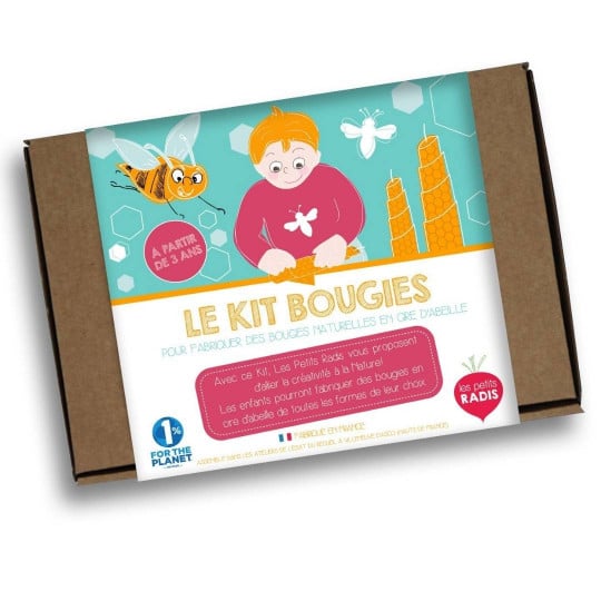 Kit DIY | Bougies-Les Petits Radis-Super Châtaigne-Création & Fabrication : Product type
