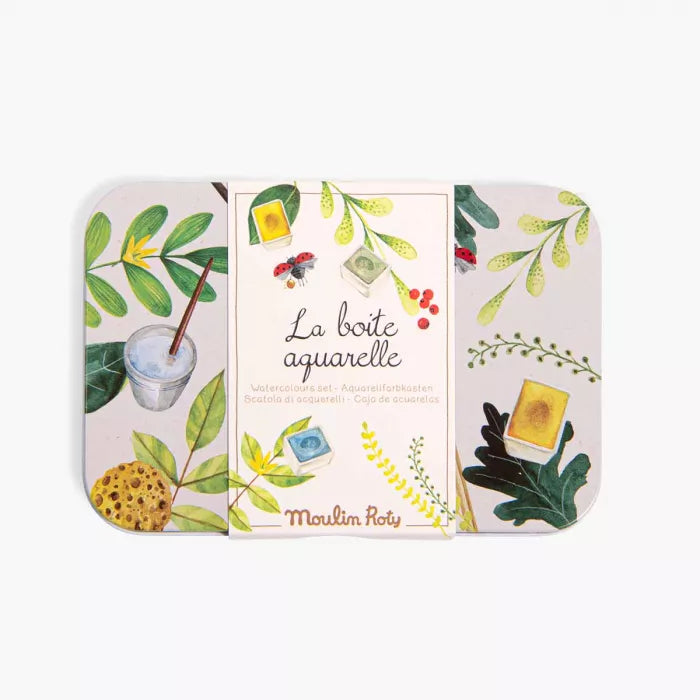 La boite aquarelle-Moulin Roty-Super Châtaigne-Matériel : Product type