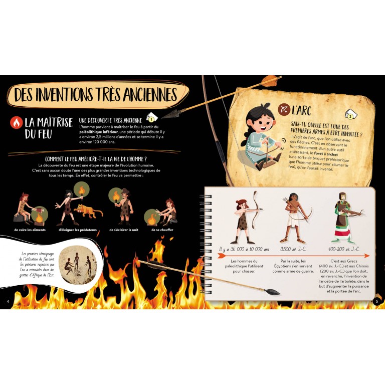 Le coffret du mega atlas des inventions-sassi-Super Châtaigne-Jeux éducatifs : Product type