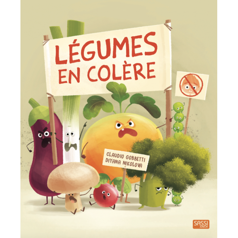 Légumes en colère-Sassi-Super Châtaigne-Livres & Cie : Product type