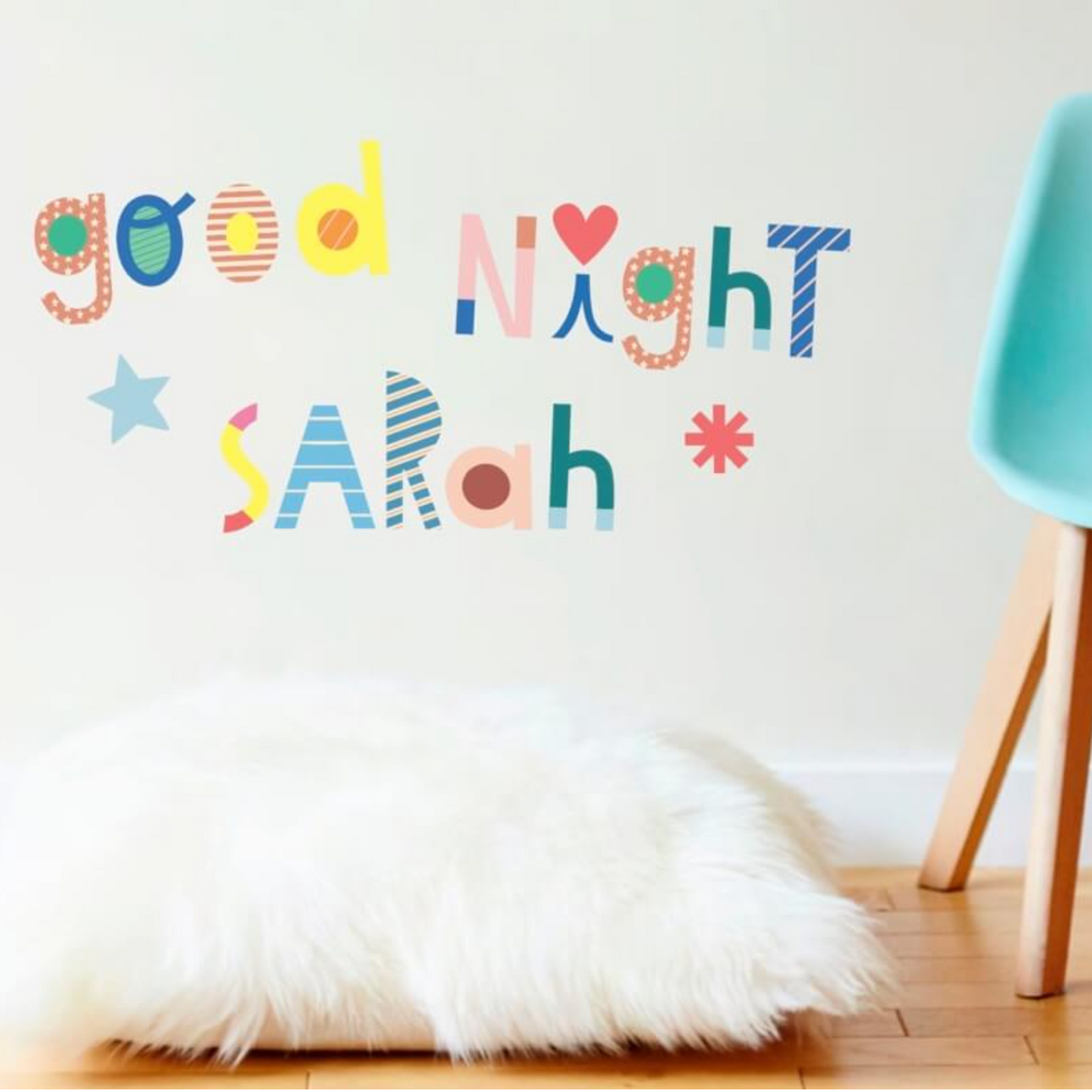 Lettres autocollantes | Majuscules-Poppik-Super Châtaigne-décoration : Product type