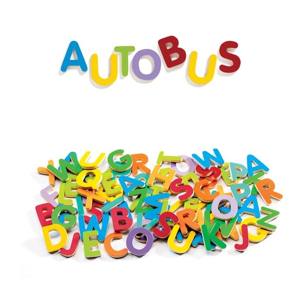 Lettres magnétiques majuscules-Djeco-Super Châtaigne-Jeux éducatifs : Product type