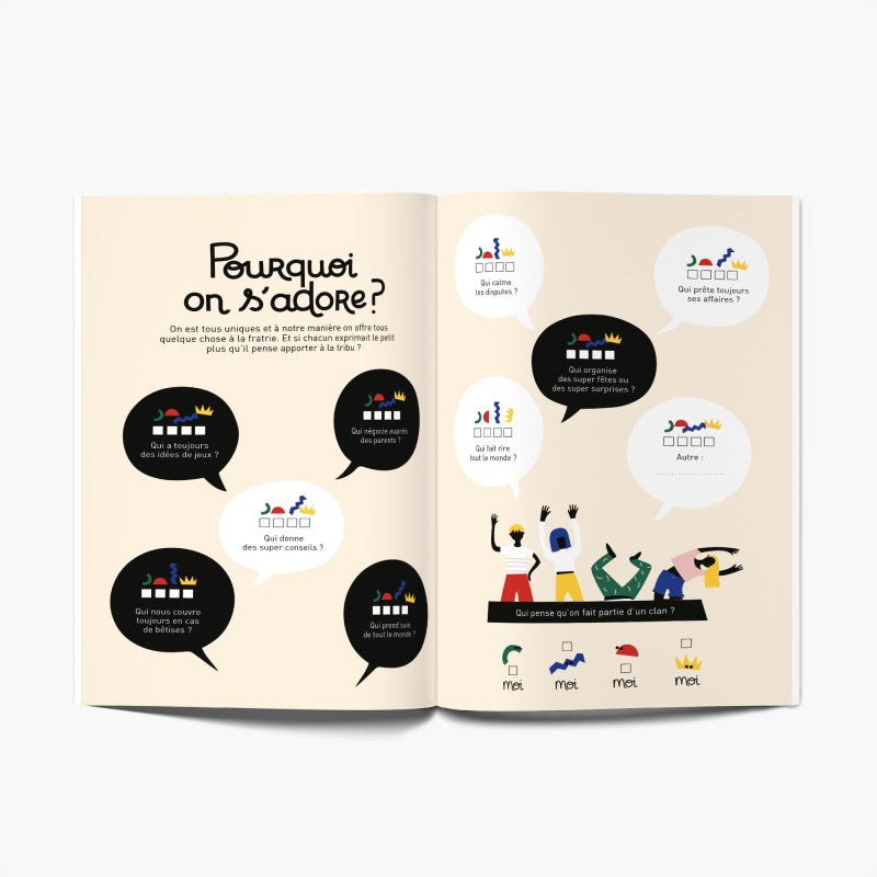 Livre à remplir - Entre frères et soeurs-Minus Éditions-Super Châtaigne-Jeux de société : Product type