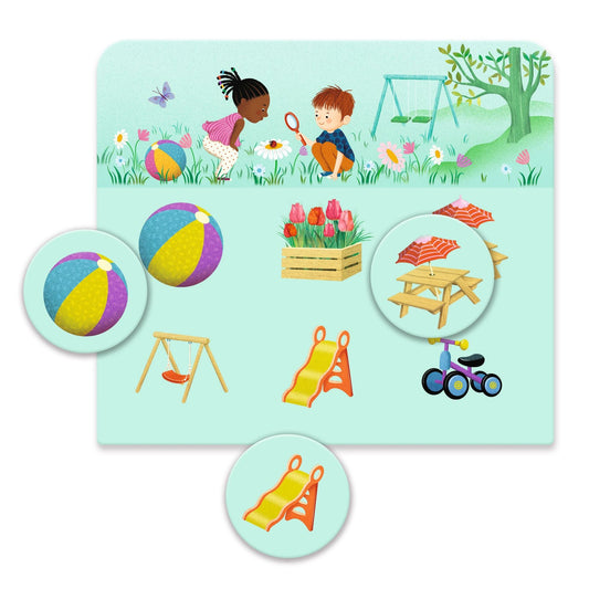 Loto | Dans la maison-Djeco-Super Châtaigne-Jeux éducatifs : Product type