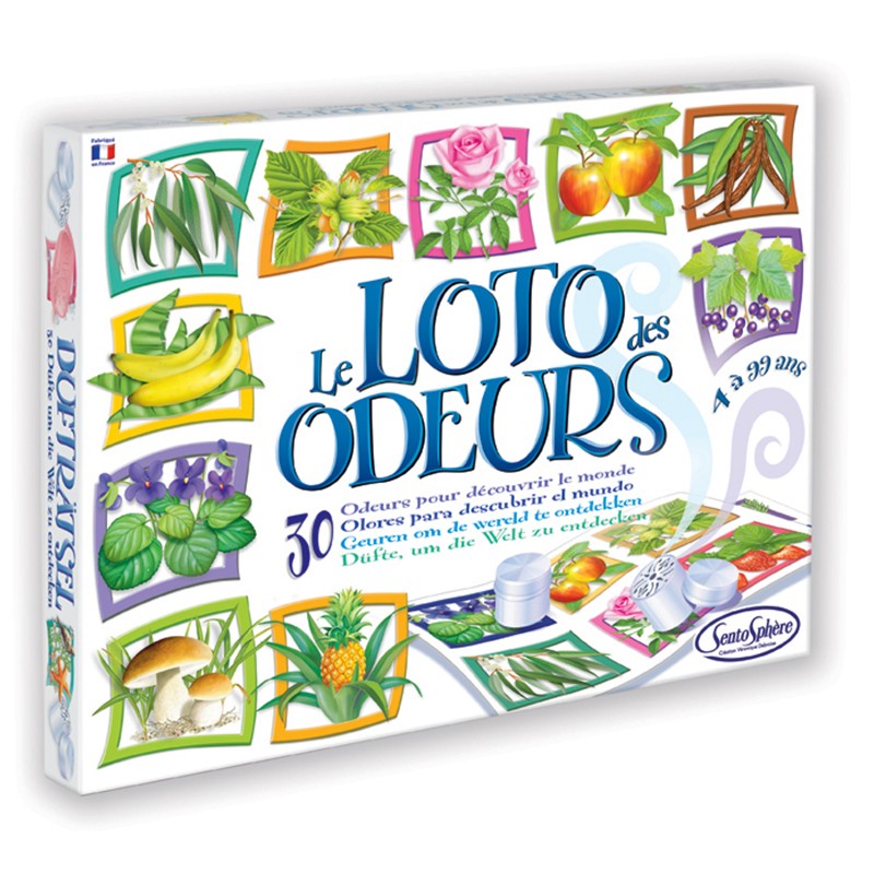 Loto des odeurs-Sentosphère-Super Châtaigne-Jeux éducatifs : Product type