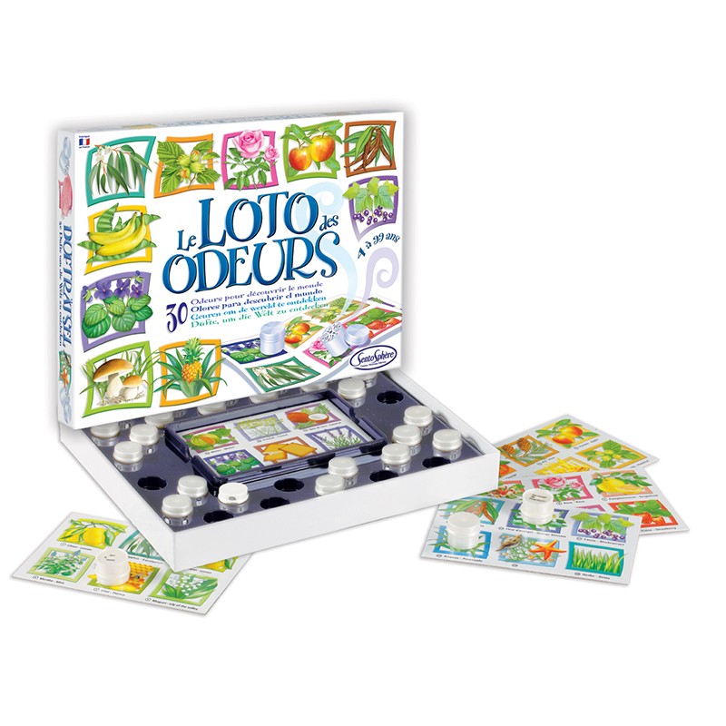 Loto des odeurs-Sentosphère-Super Châtaigne-Jeux éducatifs : Product type