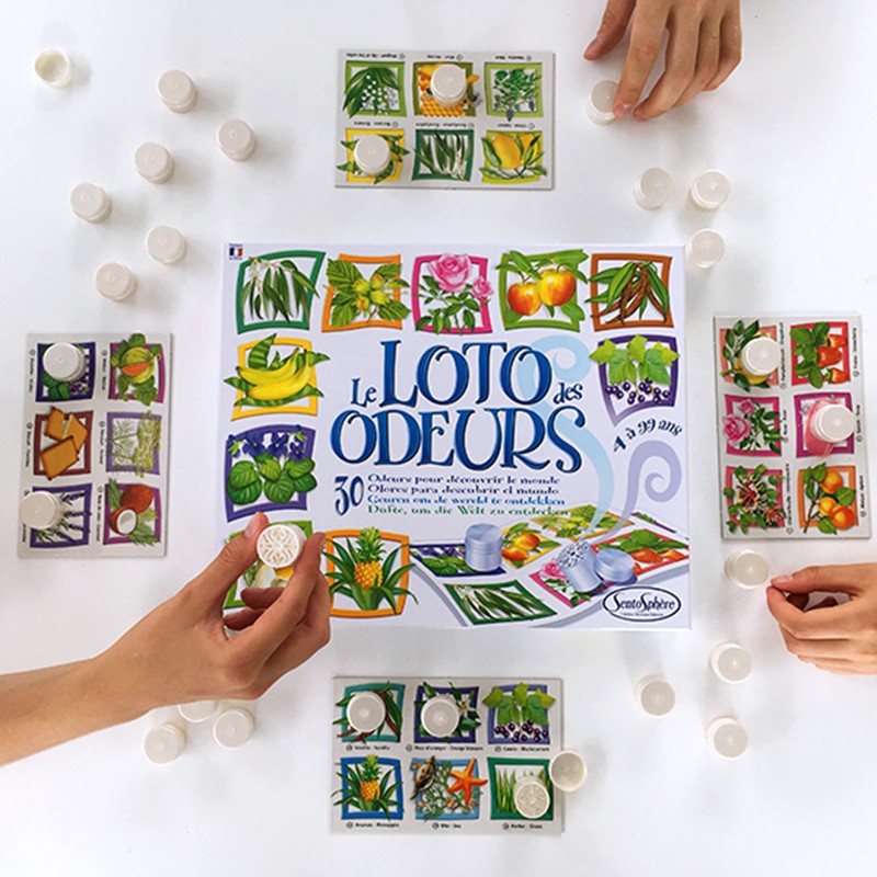 Loto des odeurs-Sentosphère-Super Châtaigne-Jeux éducatifs : Product type
