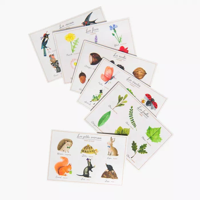 Loto | La nature-Moulin Roty-Super Châtaigne-Jeux éducatifs : Product type