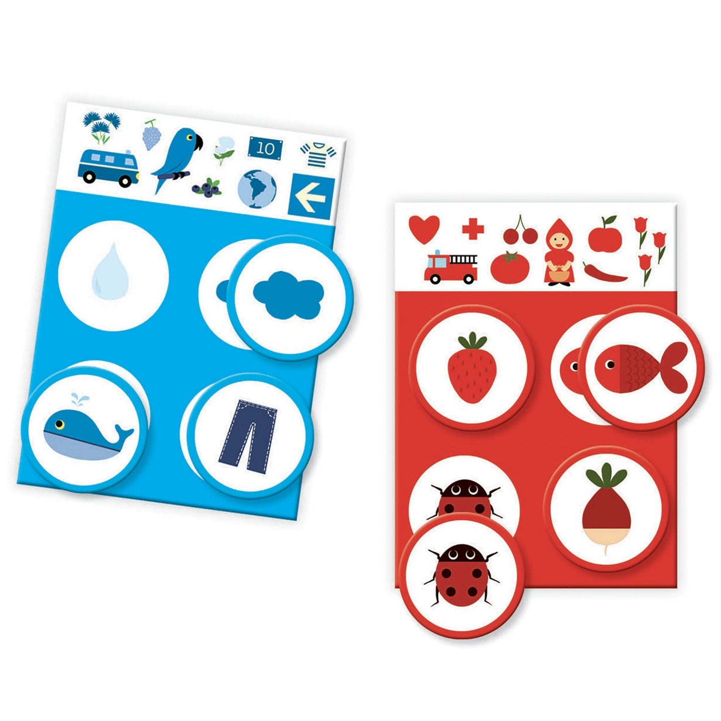Loto | Les couleurs-Djeco-Super Châtaigne-Jeux éducatifs : Product type