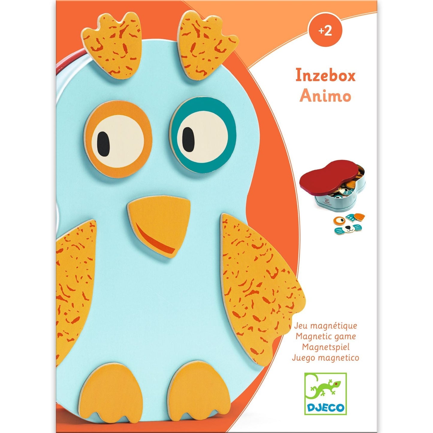 Magnets Inzebox - Animo-Djeco-Super Châtaigne-Jeux éducatifs : Product type