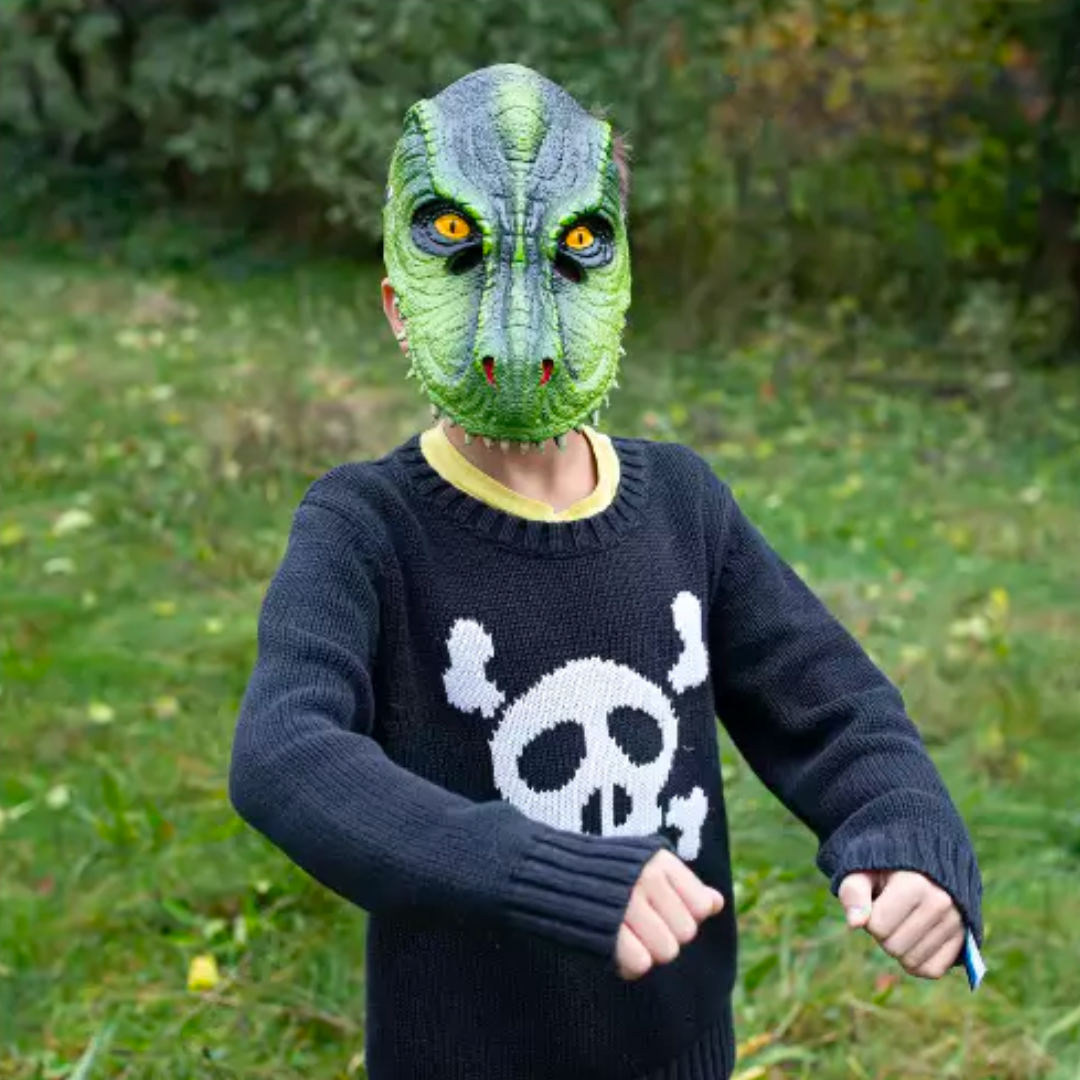 Masque Dino | T-Rex-Great Pretenders-Super Châtaigne-Imagination : Product type