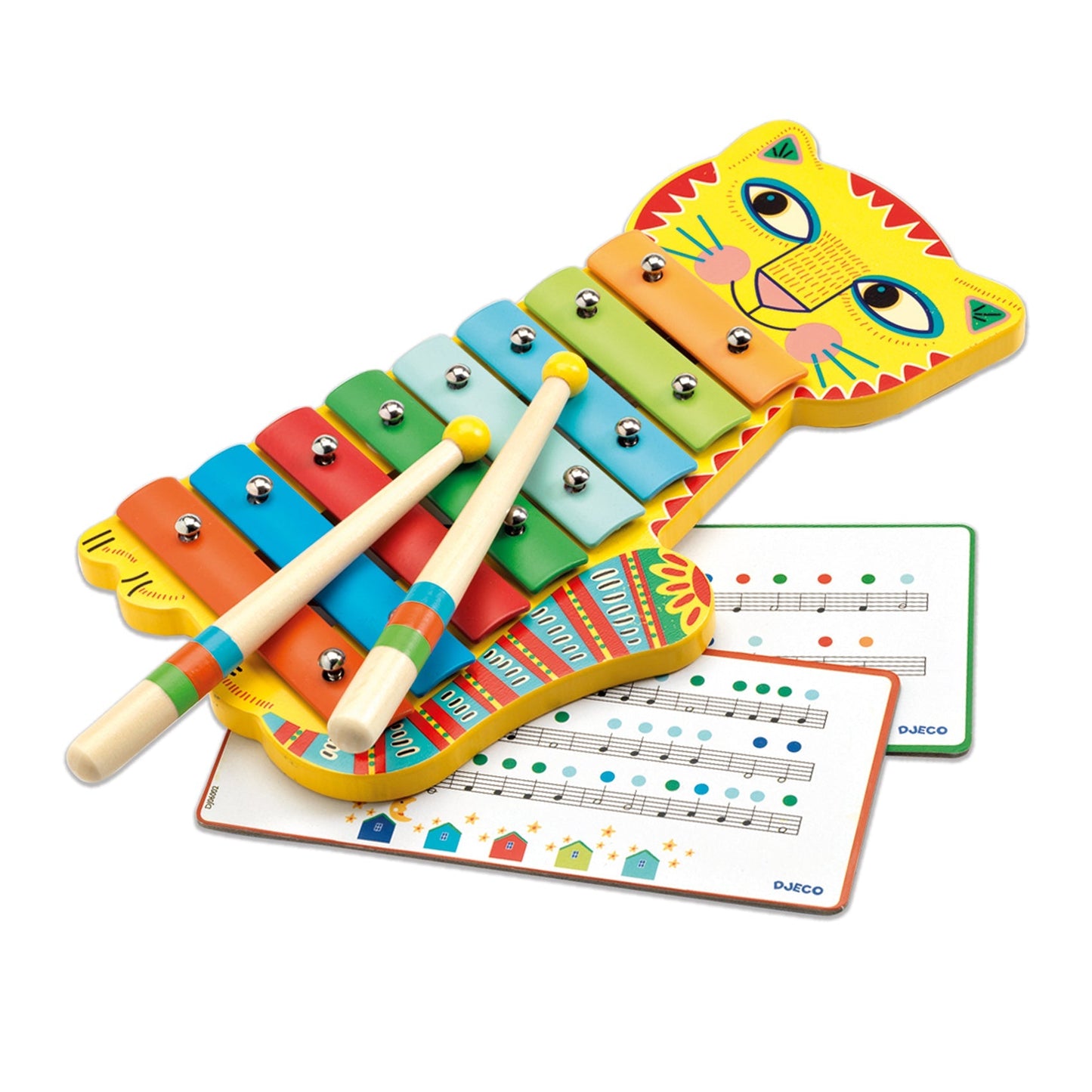Métallophone-Djeco-Super Châtaigne-Musique : Product type