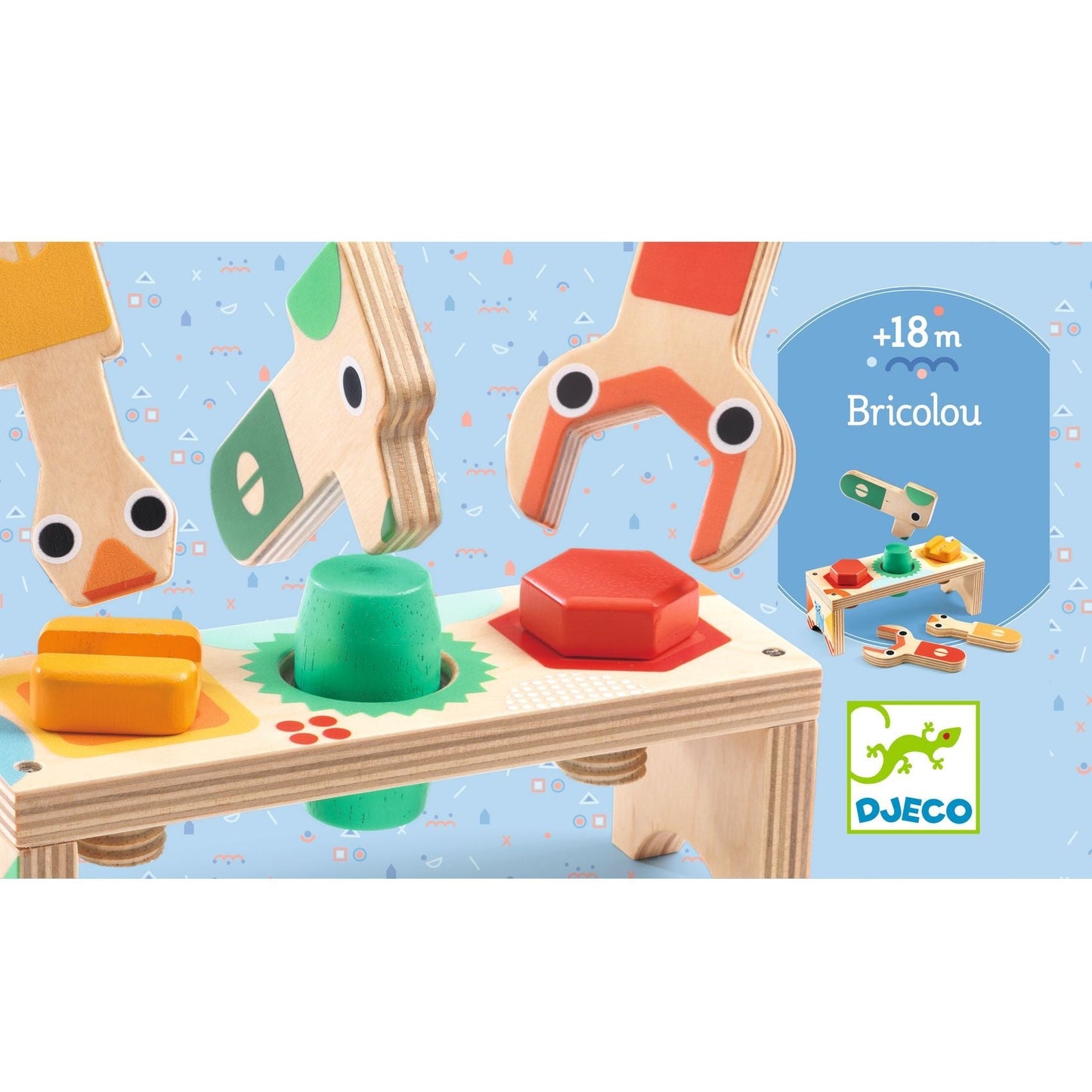 Mini établi | Bricolou-Djeco-Super Châtaigne-Imitation : Product type
