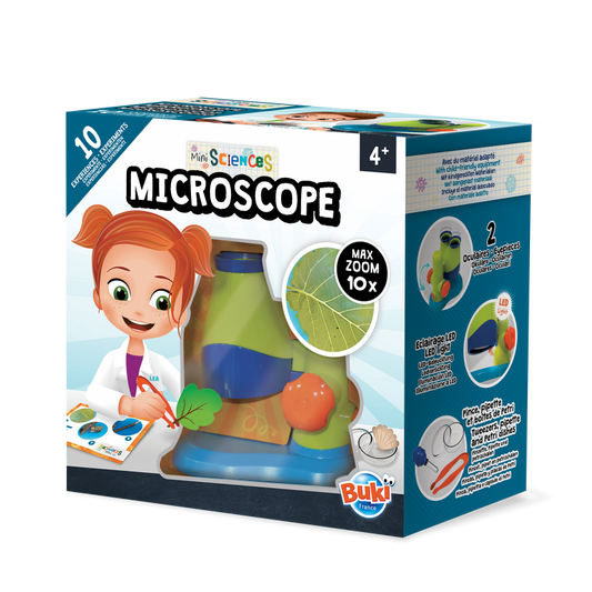 Mini Sciences Microscope-Buki-Super Châtaigne-Jeux éducatifs : Product type