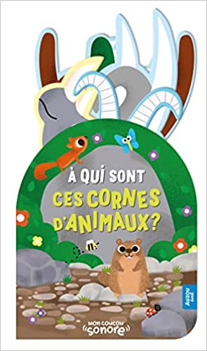 Mon Coucou Sonore - À Qui Sont Ces Cornes D'animaux ?-Auzou-Super Châtaigne-Livres & Cie : Product type