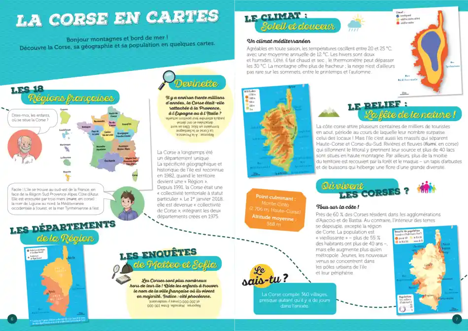 Mon petit atlas de Corse-Auzou-Super Châtaigne-Livres & Cie : Product type