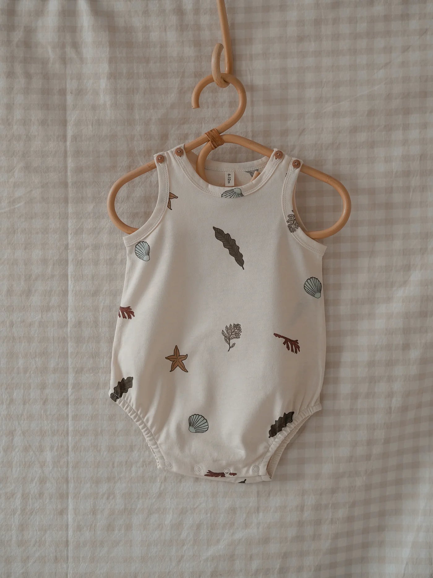 Organic Zoo - Body / Seaweed Sleeveless-Organic Zoo-Super Châtaigne-body : Product type