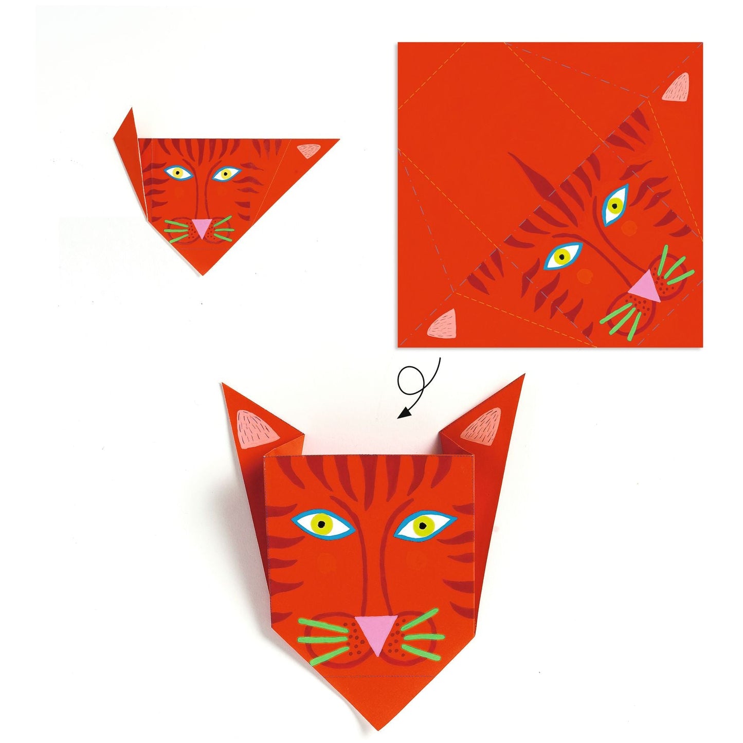 Origami | Animaux-Djeco-Super Châtaigne-Création & Fabrication : Product type