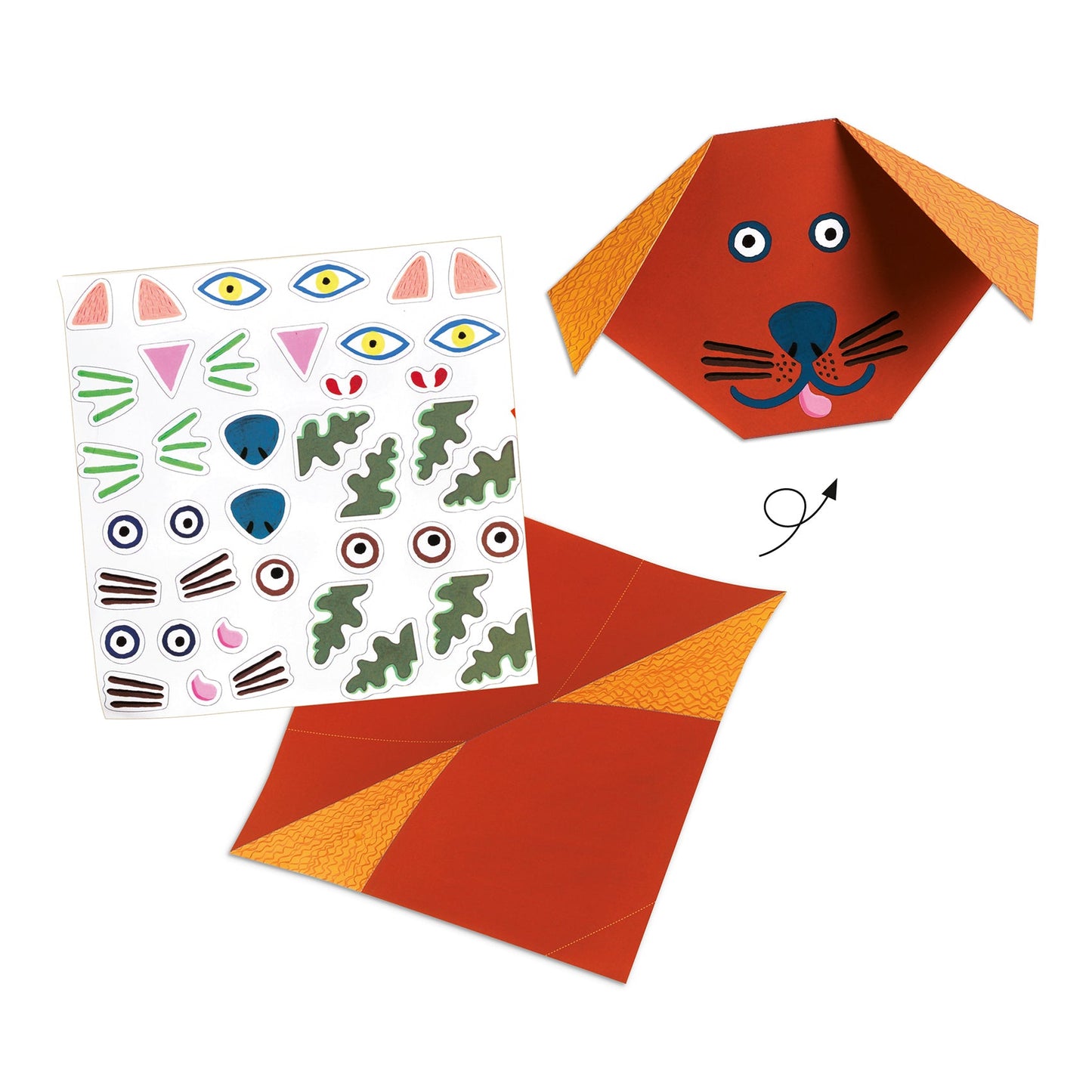 Origami | Animaux-Djeco-Super Châtaigne-Création & Fabrication : Product type