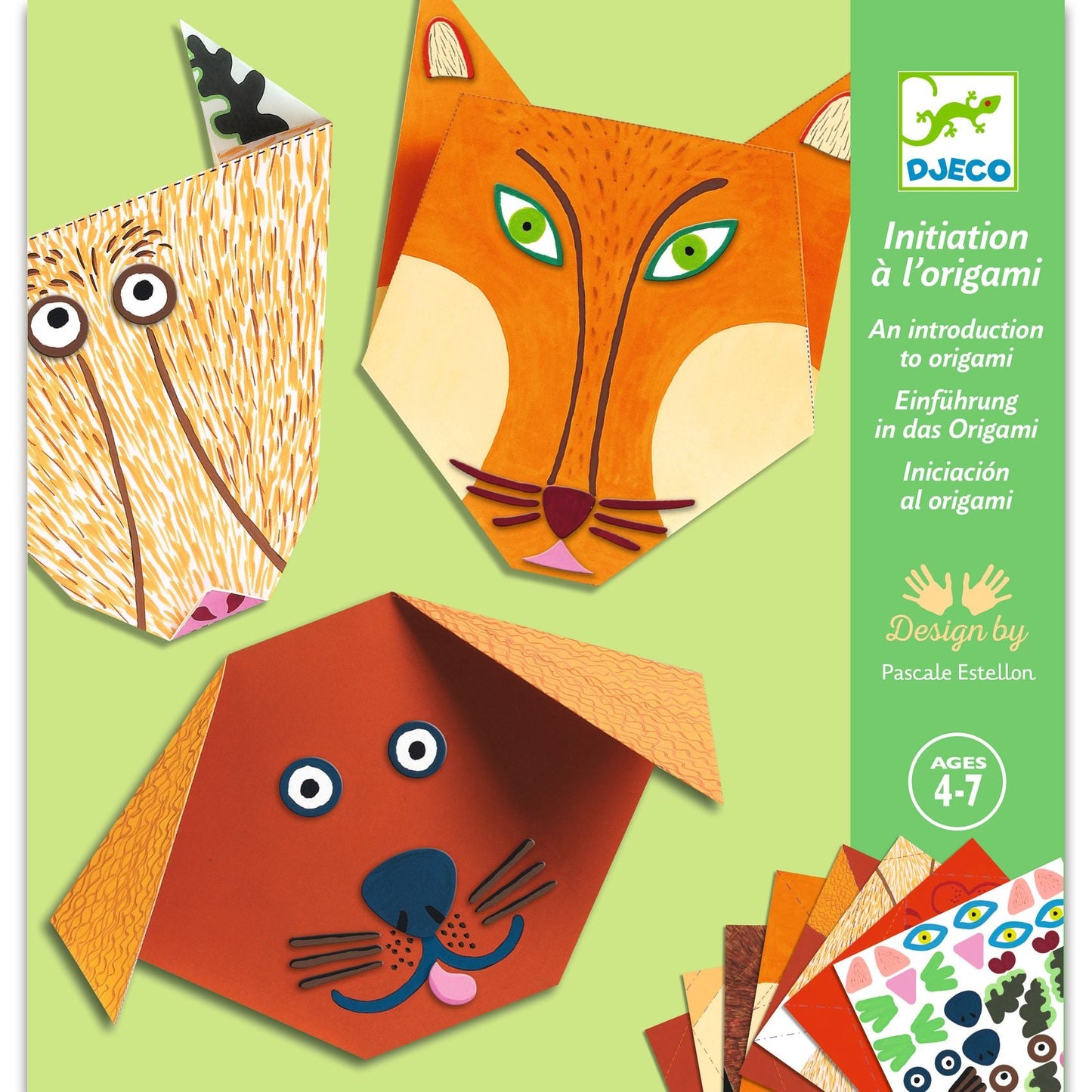 Origami | Animaux-Djeco-Super Châtaigne-Création & Fabrication : Product type
