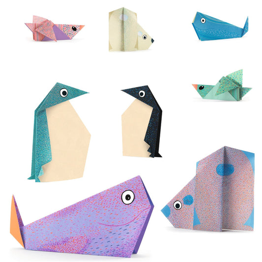Origami | Animaux polaires-Djeco-Super Châtaigne-Création & Fabrication : Product type