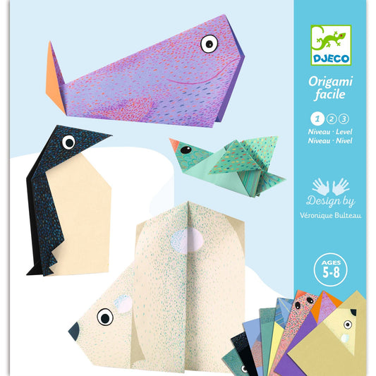 Origami | Animaux polaires-Djeco-Super Châtaigne-Création & Fabrication : Product type