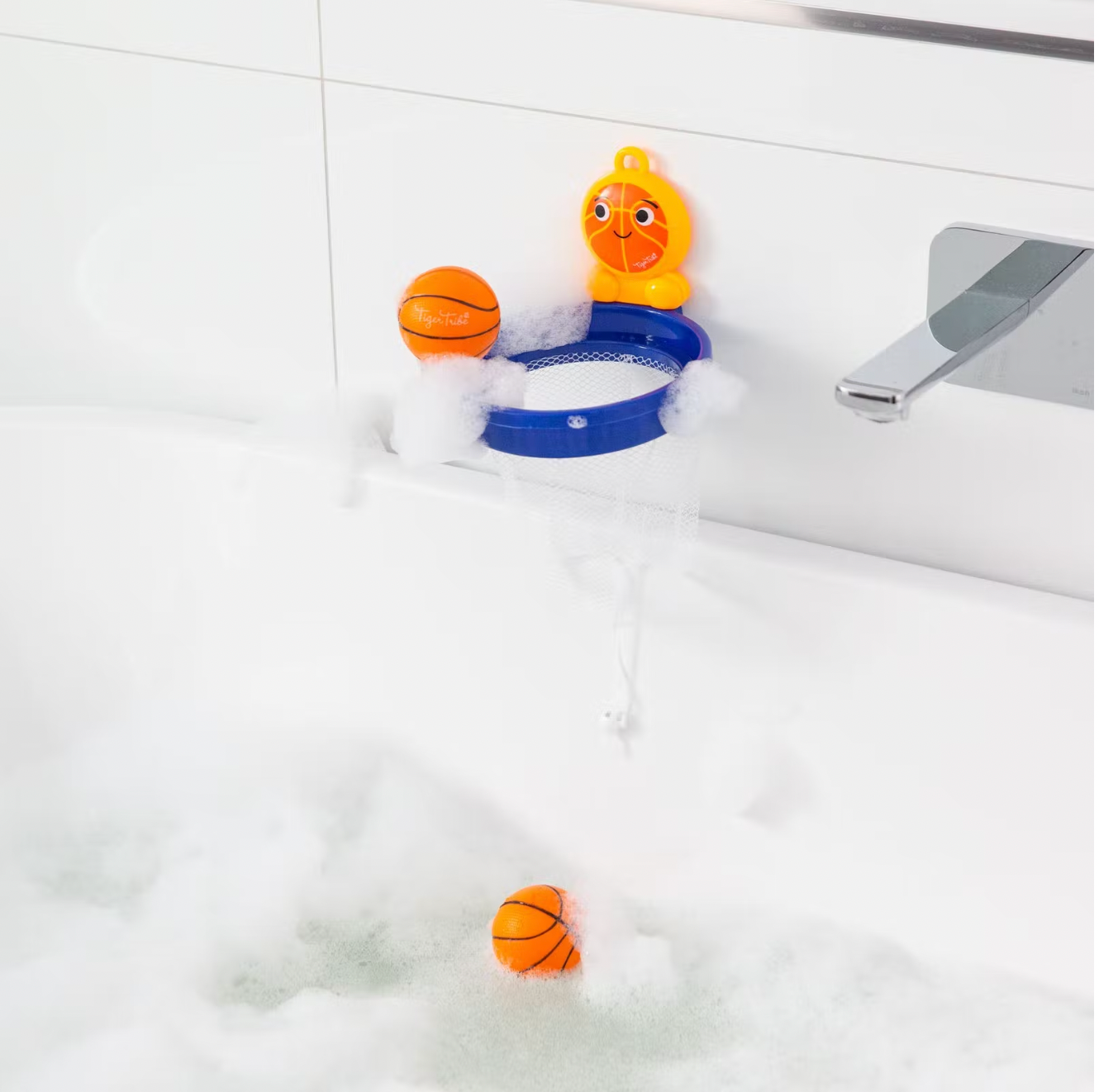 Panier de basket pour le bain-Tiger Tribe-Super Châtaigne-Bain : Product type