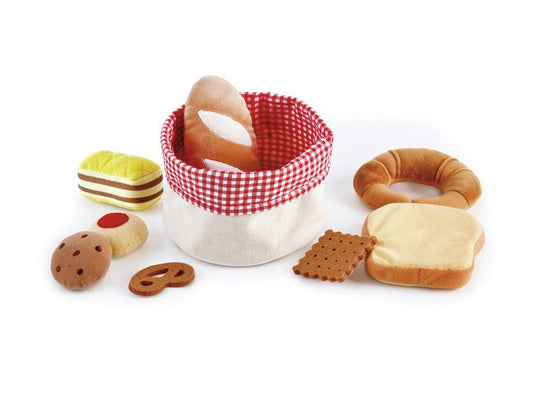 Panier de viennoiseries en tissu-Hape-Super Châtaigne-Imitation : Product type