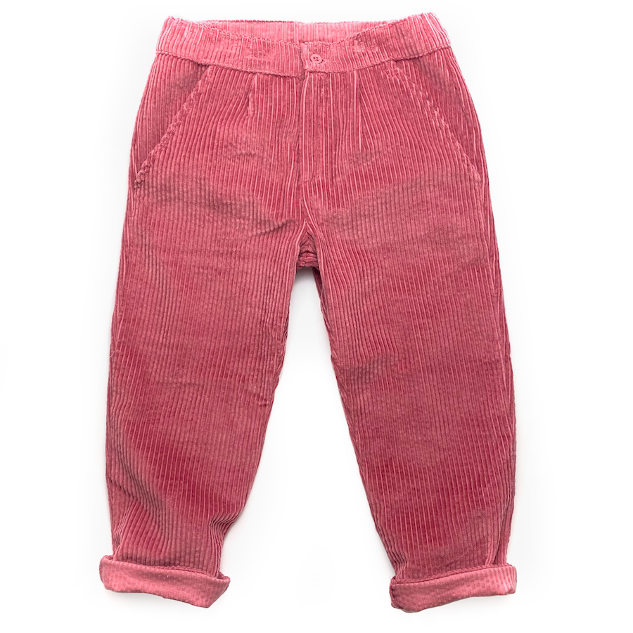 Pantalon Sanjay | Camel - Framboise - Gris-Apaches Collections-Super Châtaigne-outlet : Product type