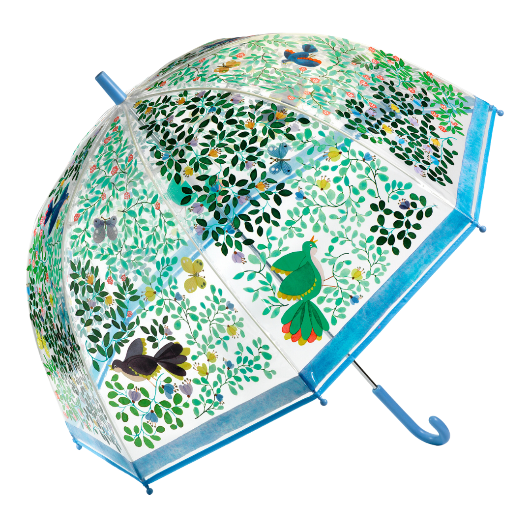 Parapluie | Oiseaux sauvages-Djeco-Super Châtaigne-Accessoires : Product type