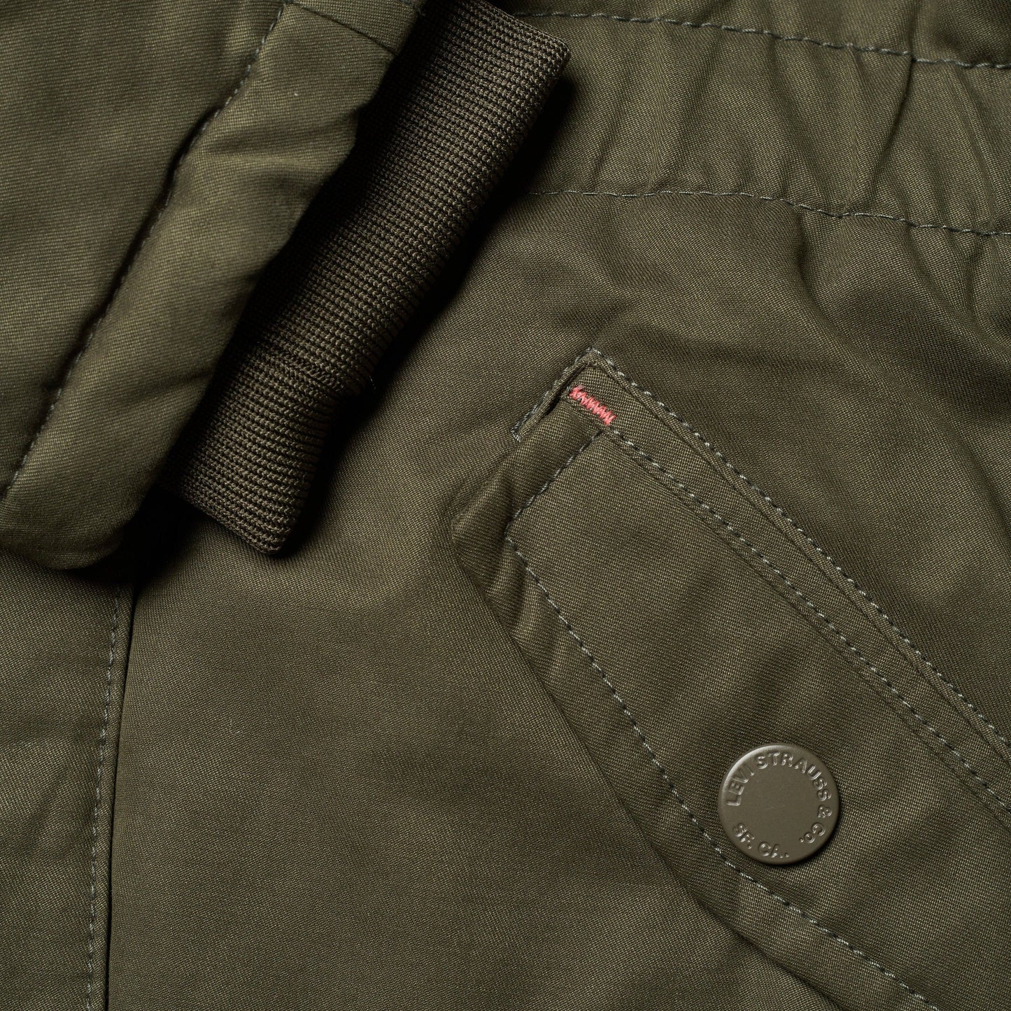 Parka fourrée | Olive verte-Levi's-Super Châtaigne-outlet : Product type