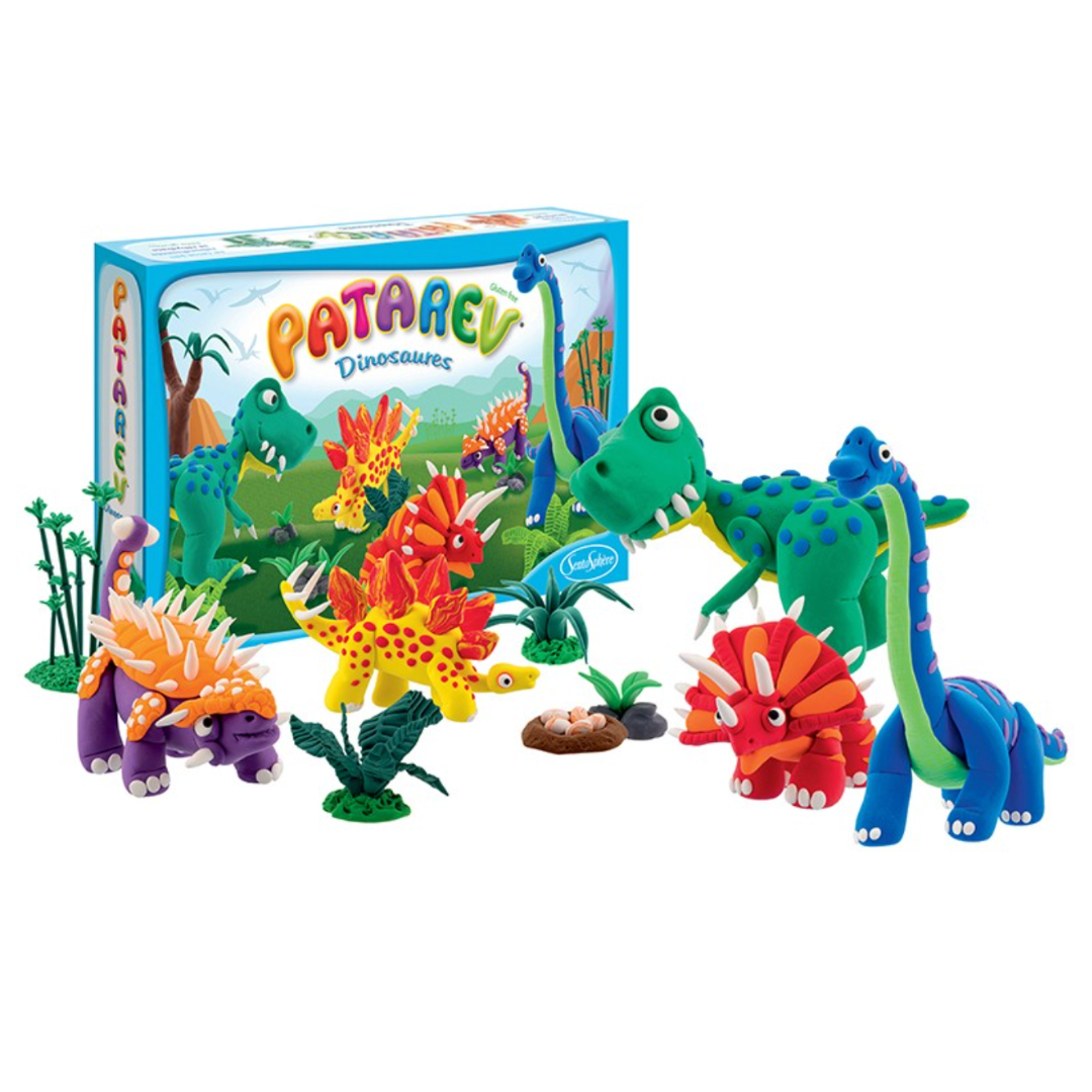 Patarev | Coffret - Dinosaures-Sentosphère-Super Châtaigne-Création & Fabrication : Product type