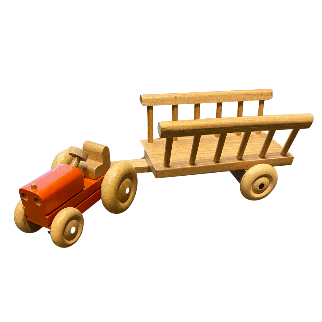 Petit tracteur orange-Cantarelli-Super Châtaigne-Imitation : Product type