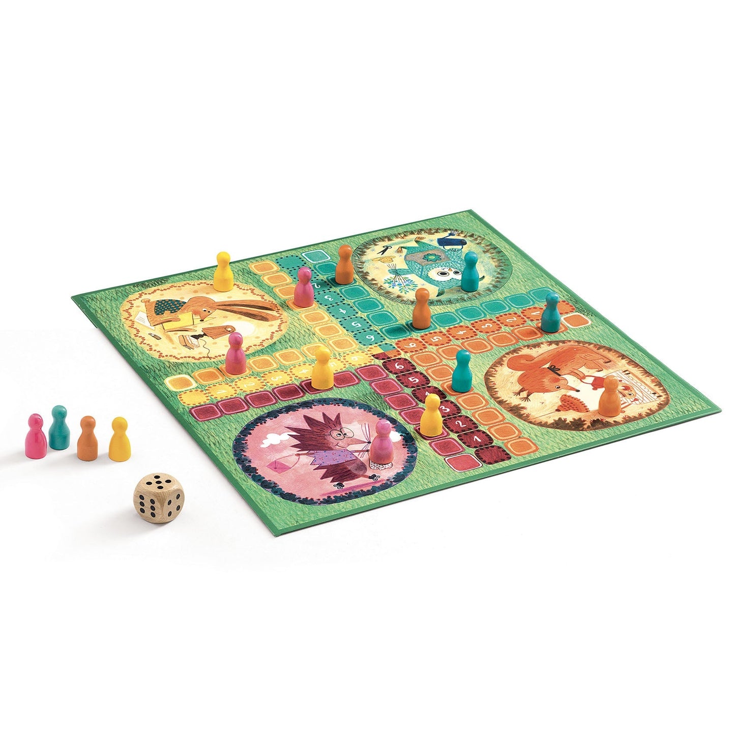 Petits chevaux-Djeco-Super Châtaigne-Jeux de société : Product type