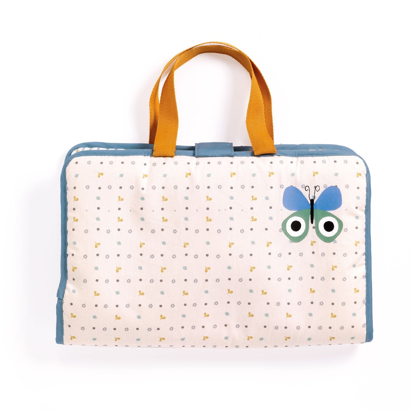 Pomea - Sac à langer Blue Fly-Djeco-Super Châtaigne-Imitation : Product type