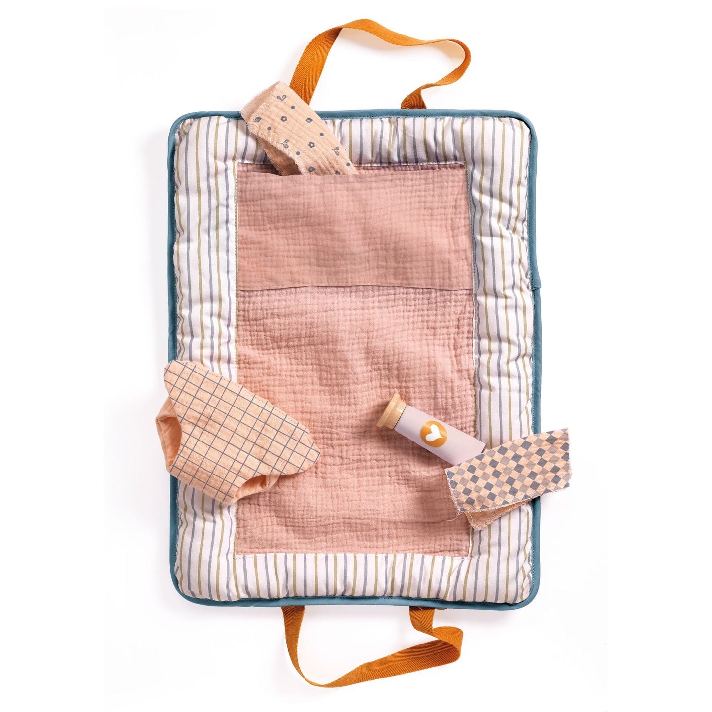 Pomea - Sac à langer Blue Fly-Djeco-Super Châtaigne-Imitation : Product type